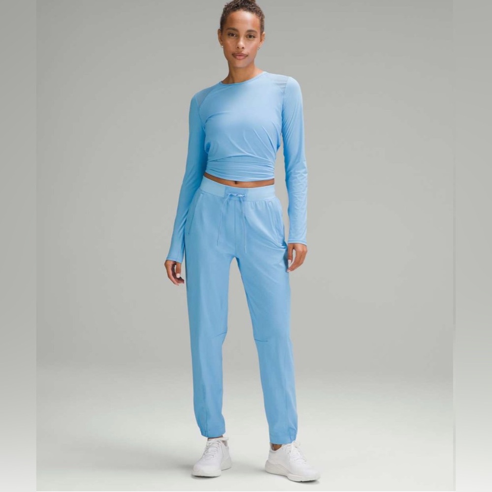 Women's Light Blue Track Pants